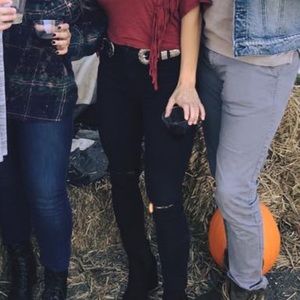 PacSun Accessories - FINAL SALE UNIQUE SILVER & BLACK BELT PacSun Accessories - FINAL SALE UNIQUE SILVER & BLACK BELT